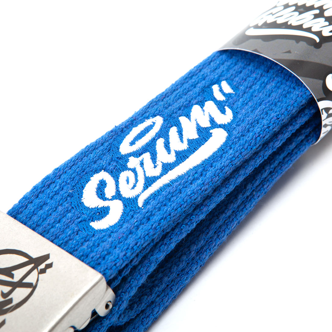 IMG_5176 Pasek Serum - niebieski/biały