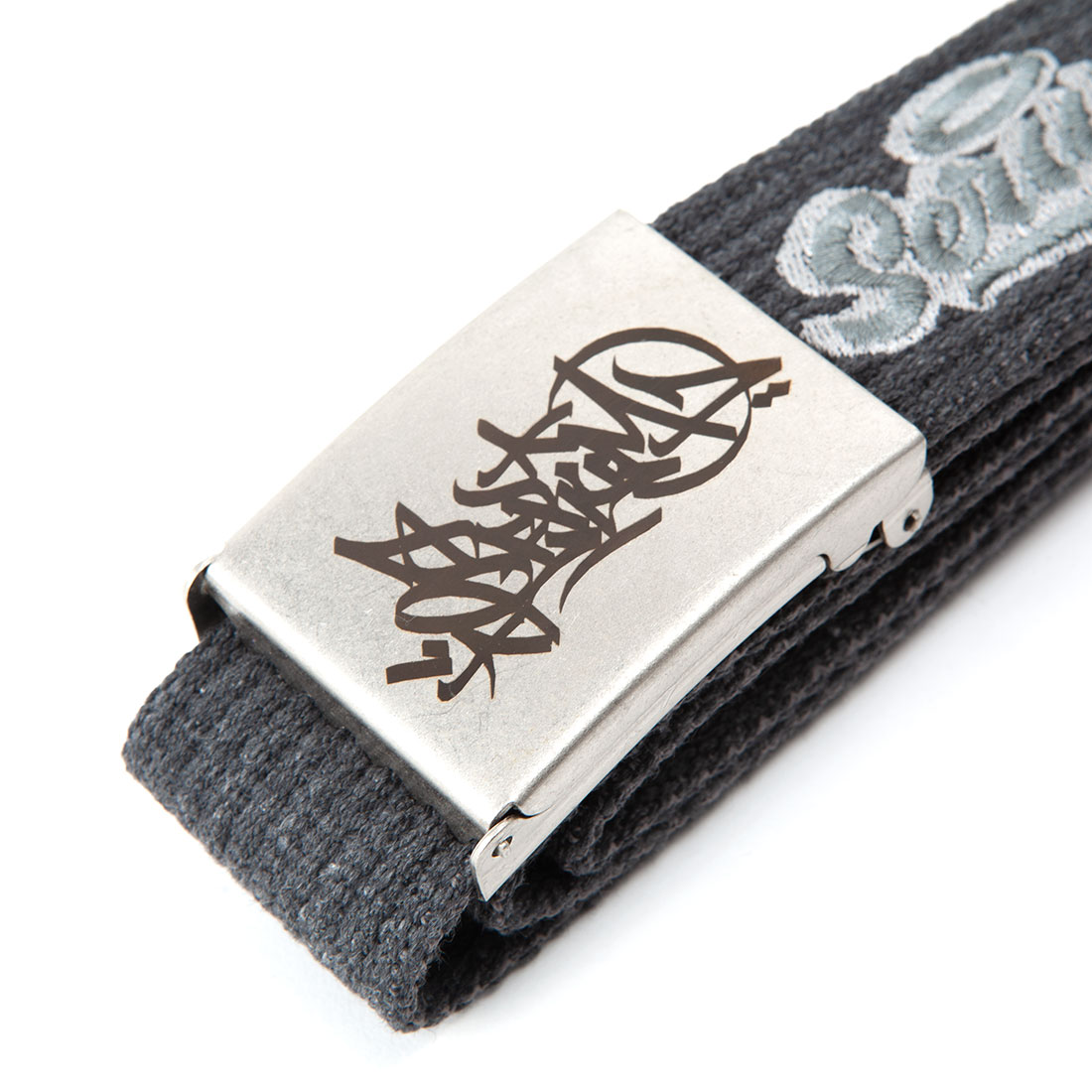 Pasek Serum - szary/serbrny